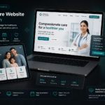 Healthcare Website UI Design