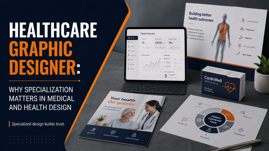 Healthcare Graphic Designer: Why Specialization Matters in Medical and Health Design