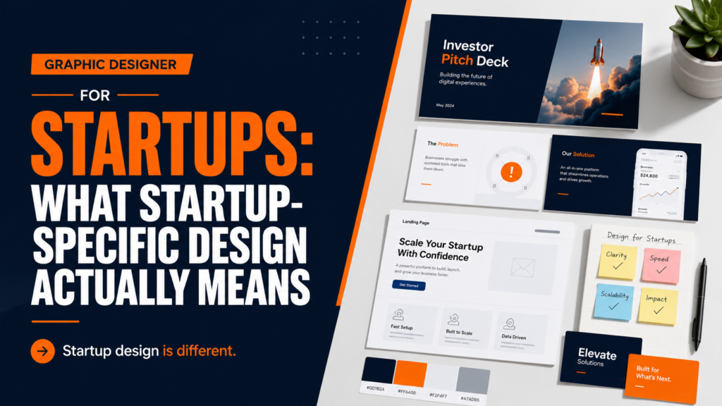 Graphic Designer for Startups: What Startup-Specific Design Actually Means