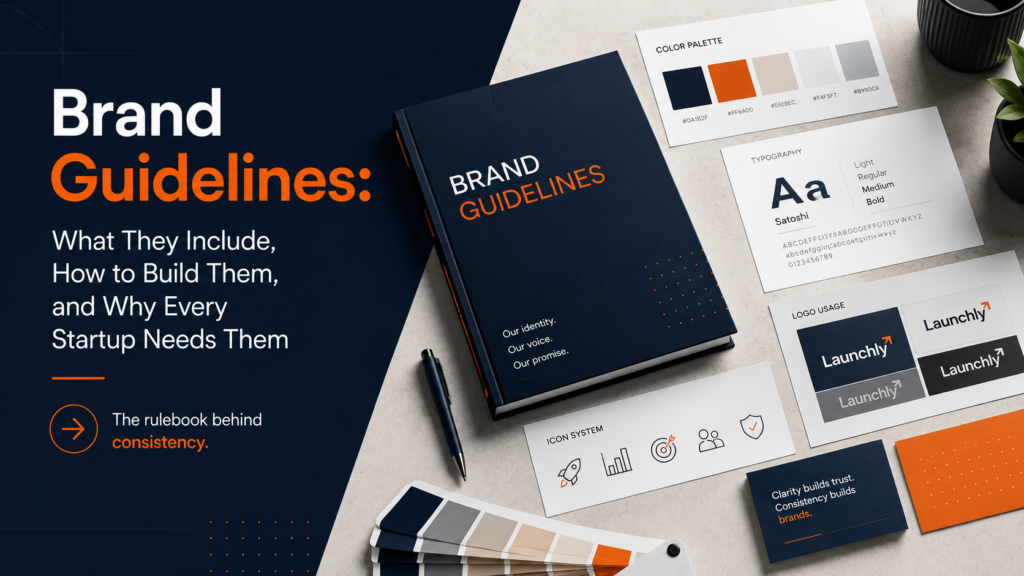 Brand Guidelines: What They Include, How to Build Them, and Why Every Startup Needs Them