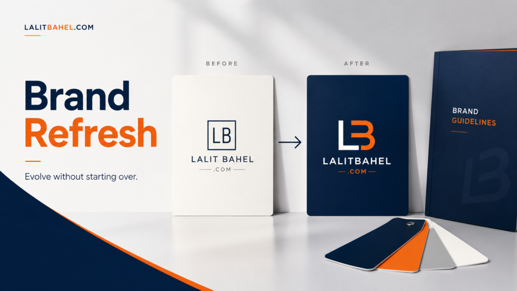 Brand Refresh: When Your Brand Needs to Evolve Without Starting Over