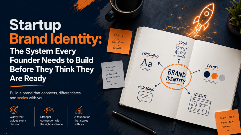 Startup Brand Identity: The System Every Founder Needs to Build Before They Think They Are Ready