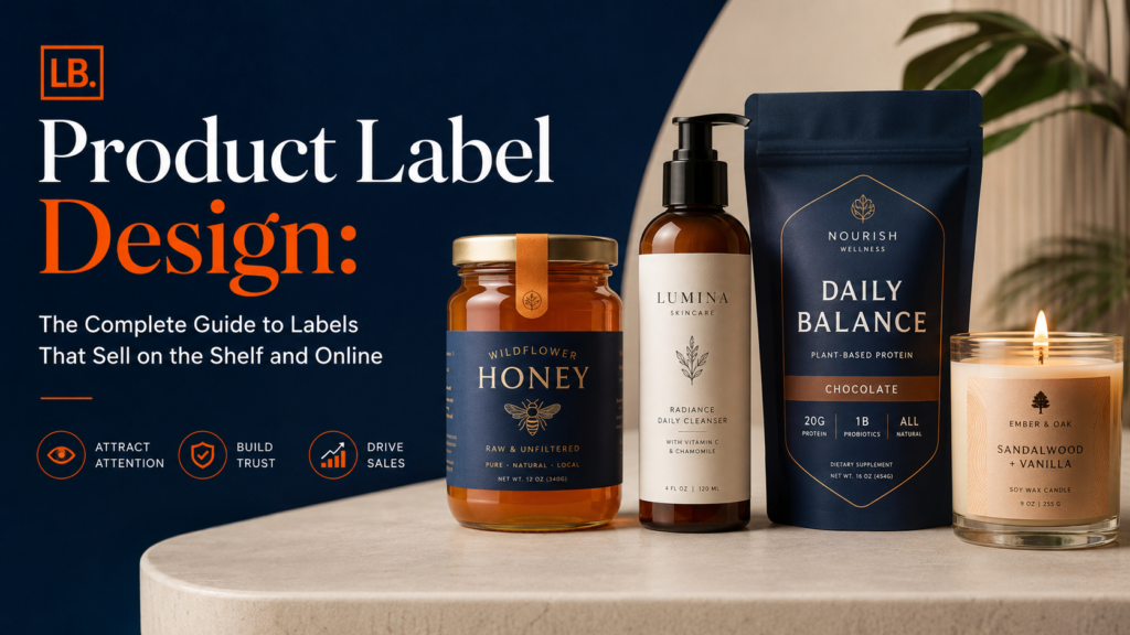 Product Label Design: The Complete Guide to Labels That Sell on the Shelf and Online