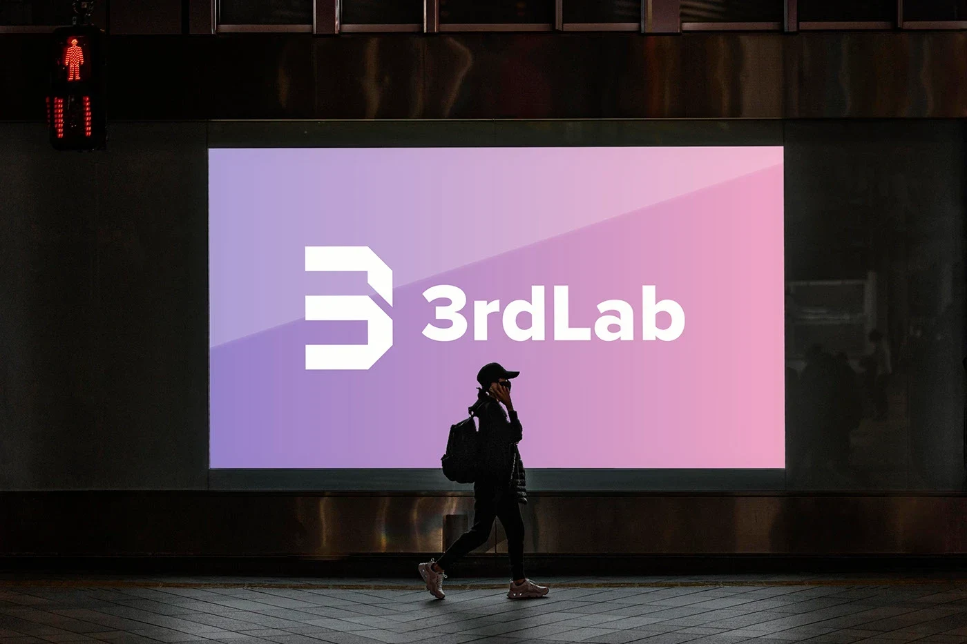 3rdLab brand identity presentation 2