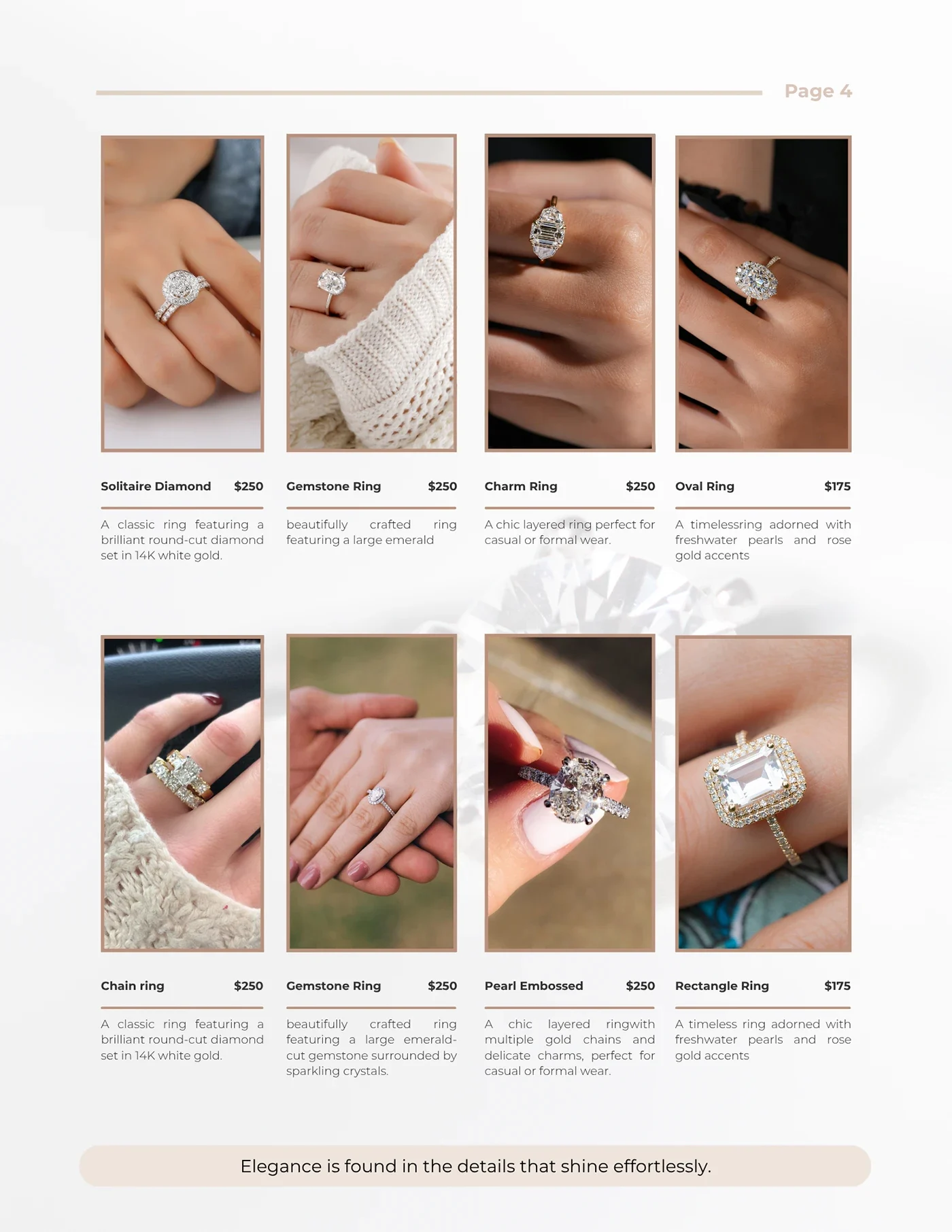 Anima Jewellers — collection grid