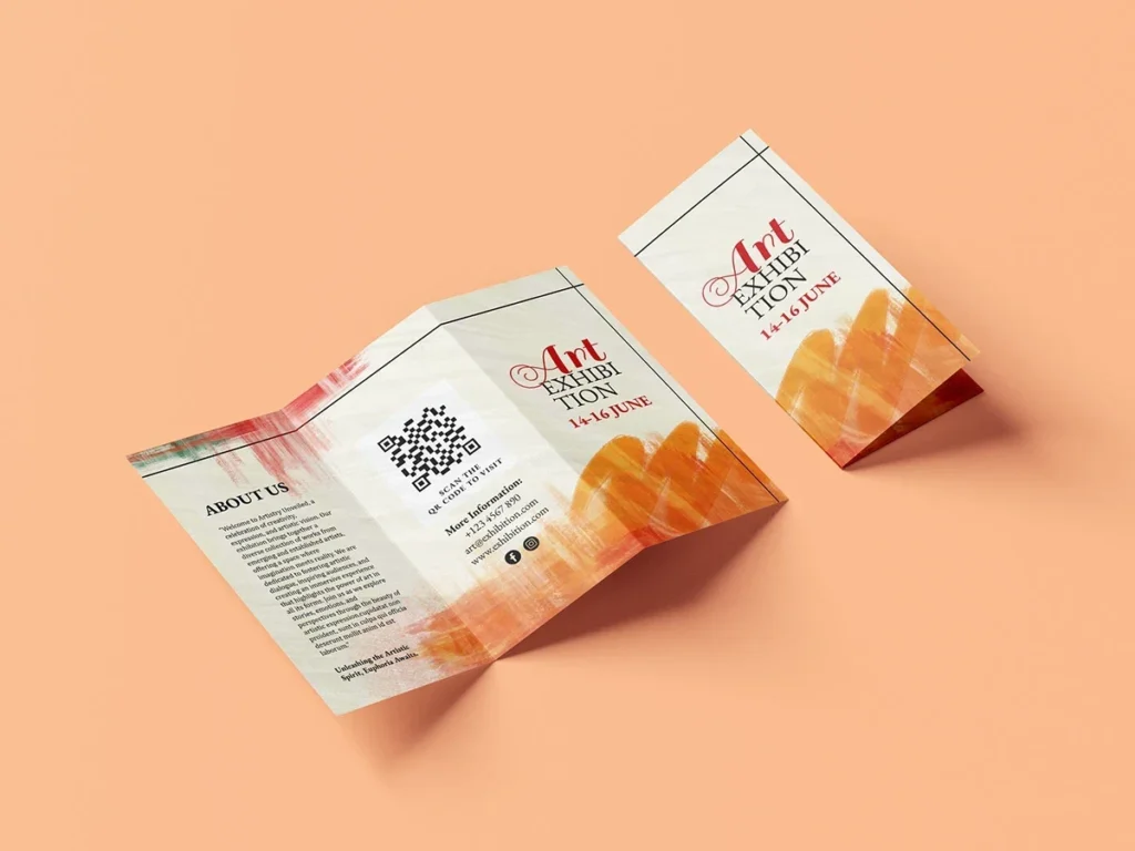 Art Exhibition Brochure