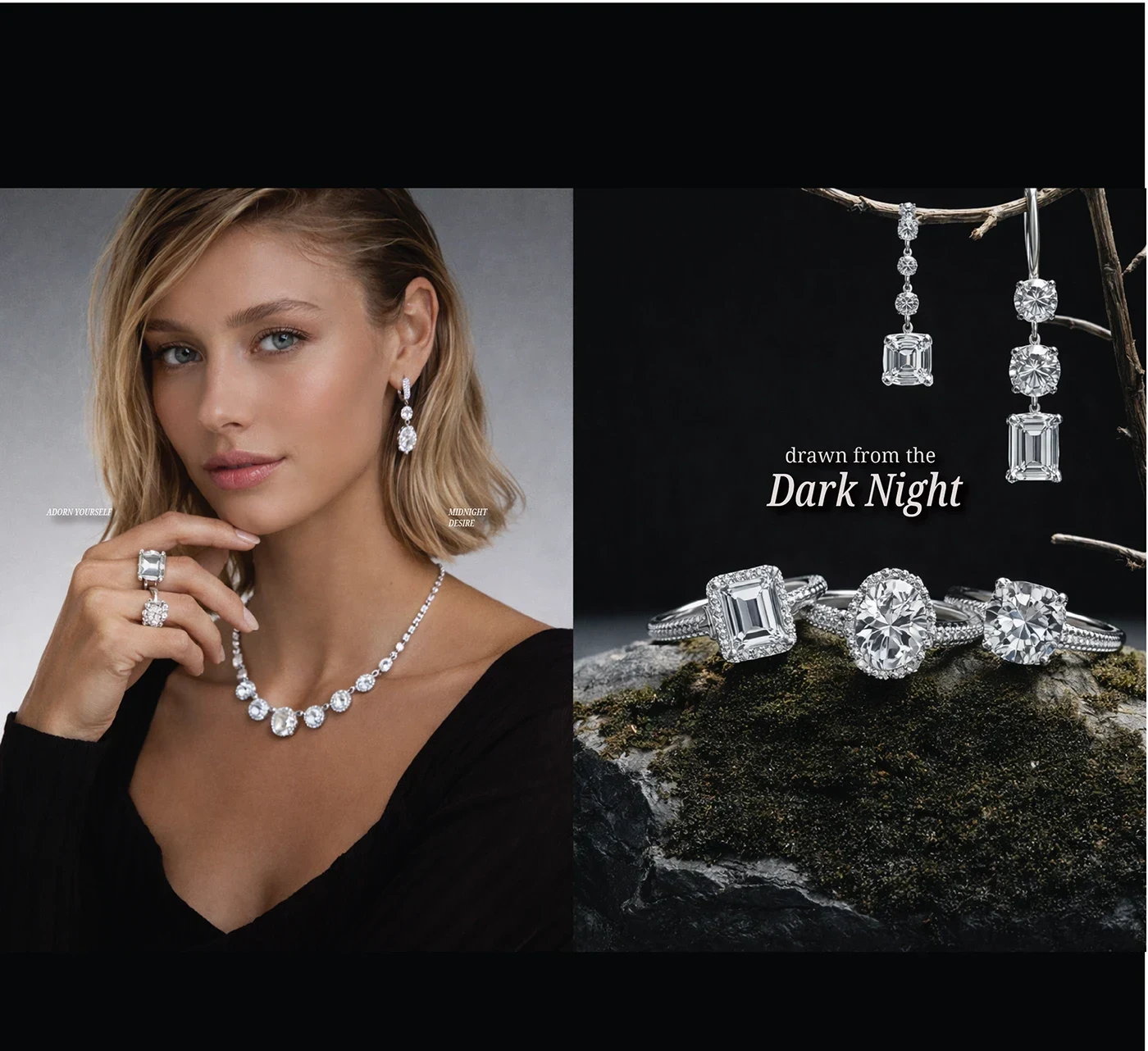 Aura Lune website design presentation 3