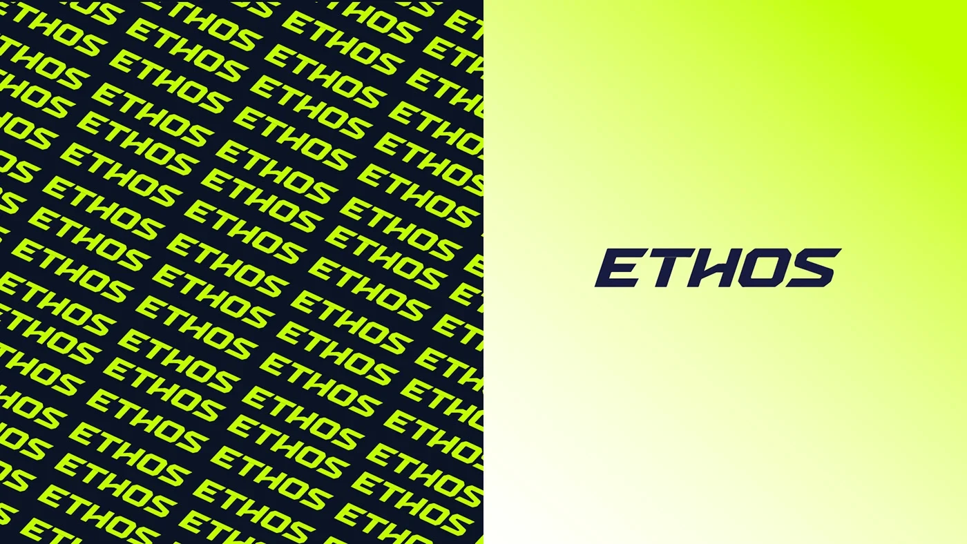 Ethos Activewear brand identity presentation 4