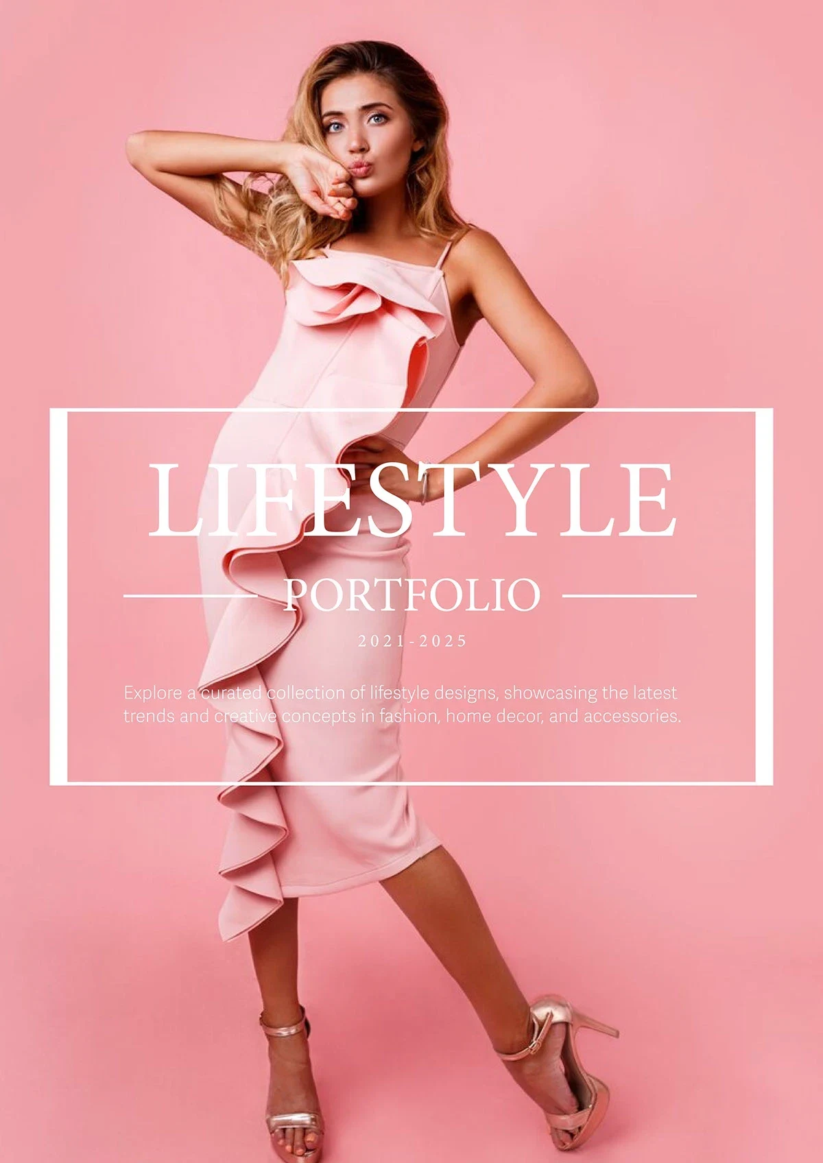 Lifestyle Editorial Portfolio editorial design presentation 2