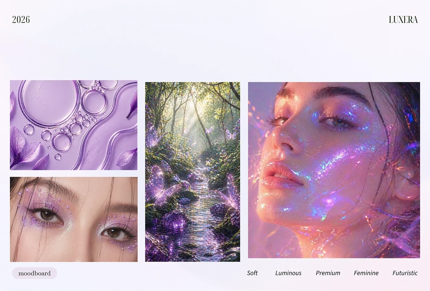 Luxera brand identity presentation 2